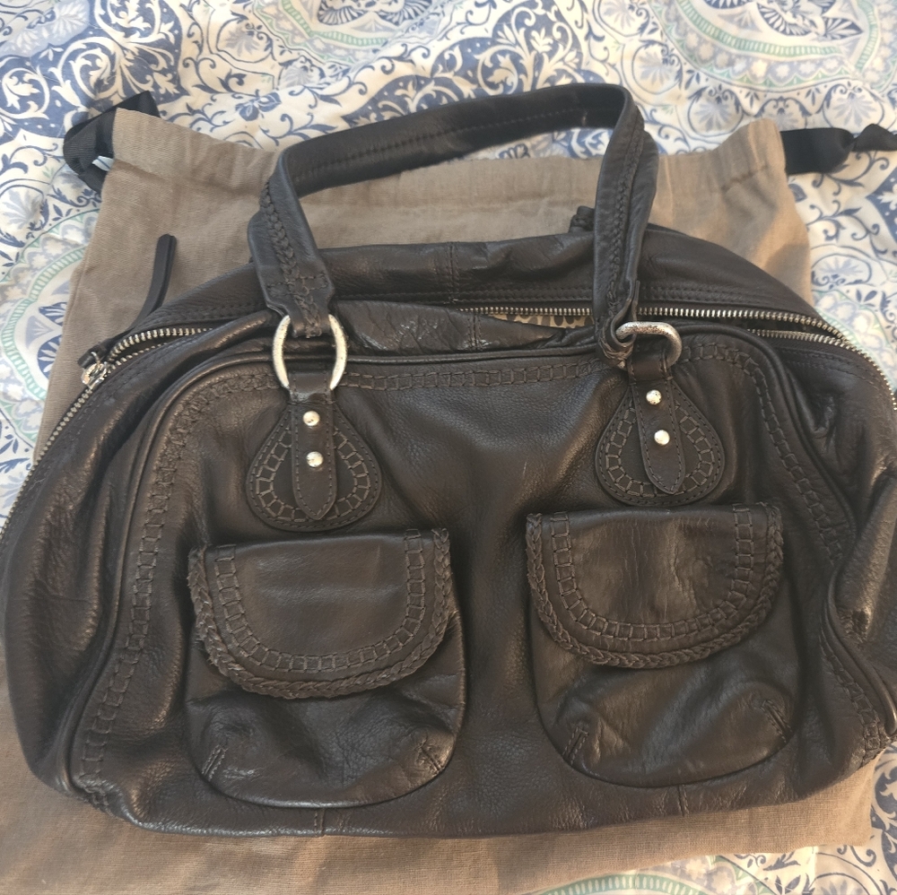 Beautiful Leather Satchel Purse